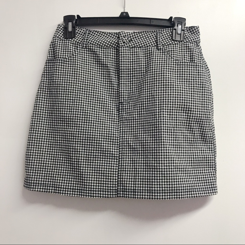 Plaid skirt